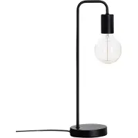 Atmosphera | Tischlampe - Keli - 45 cm - Schwarz - Minimalistisches Design - Elegante Beleuchtung