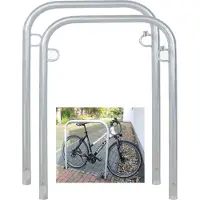 Baumarktplus 2 x Fahrradanlehnbügel 114 x 78 cm Stahl feuerverzinkt Ø 49mm Einbetonieren Fahrradständer Parker Typ U