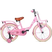 Nogan Kiki Kinderfahrrad - Mädchenfahrrad - 18 Zoll - Rosa