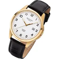 Regent Herrenuhr F1226 Edelstahl Quarzwerk