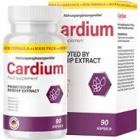 Glory Products OÜ Cardium Kapseln | Reich an Vitaminen & Mineralstoffen | 90 Kapseln