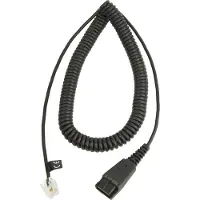 Jabra 8800-01-19 2 m Telefonkabel - Erster Anschluss: Schnelles Trennen - Zweiter Anschluss: RJ-10 Phone - Schwarz