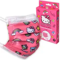 Polyflame Vorsicht HELLO KITTY Kindermaske 10 Stk