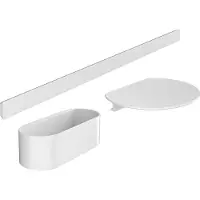 Hansgrohe Badewannenset WallStoris mattweiss, 27966700
