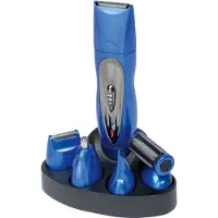 ProfiCare PC-BHT 3015 5in1 Bart-/Haarschneider, Rasierer, Body Groomer, Präzisionstrimmer und Nasen-/Ohrhaarentferner, Akkubetrieb, Nass-/Trockenfunktion