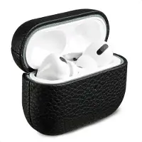 Accezz Echtleder Case für das Apple AirPods Pro 2 - Schwarz