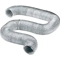 Maico Aluminium-Flexrohr AFR 125 flexibel, fünflagig verrillt, DN125 0055.0091