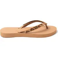 Lazamani Lanzarote Beach Damen Flip Flops Leopard Brown Größe 37/38