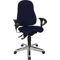 Topstar Drehstuhl Schreibtischstuhl Bürostuhl Sitness 10 blau