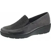 Semler Komfort Slipper Judith Damen 353332303338 Grau 42 1/2 EU