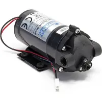Naturewater Druckerhöhungspumpe 50 GPD (190 l), Booster Pumpe 24 W für Umkehrosmoseanlage, Wasser Eingangsdruck 2 bar auf Ausgangsdruck 5 bar