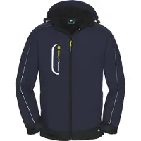 4Protect Softshelljacke MONTANA Navy/Schwarz 5XL