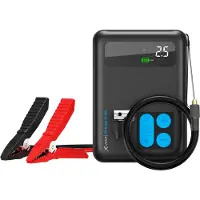XLayer Notstarthilfe-Powerbank Off-Road 12.000 mAh mit Kompressor
