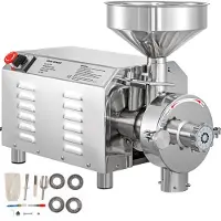 Vevor Automatische Pulverfüllmaschine Max. Kapazität 50 kg, Granulat Pulverfüllmaschine 30-50 kg pro h, Verpackungsmaschine 2200 w Trichter Lebensmittelfüllmaschine Edelstahl 304 Verpacken Pulver