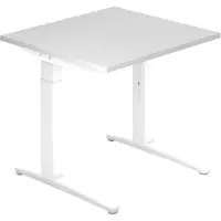 Hjh OFFICE PRO XTRA XB 8 WW - Weiß 80 x 80 höhenverstellbar