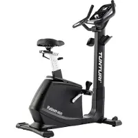 Tunturi Platinum E20 Heimtrainer - Magnetbremse - Ergometer Fitnessbike - 48 Widerstandsstufen - Integrierte Herzfrequenzsensoren - Bequemer Einstieg - Anpassbar