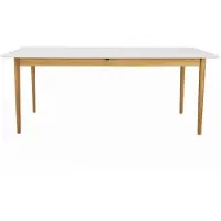 Tenzo Svea ausziehbarer Esstisch Holz/Holzwerkstoff 195-275x90x75 cm