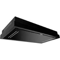 Gurari GCH C 343 120 BL PRIME Dunstabzugshaube Deckenhaube 120 cm 1000m³/ h EBM Motor