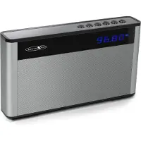 Reflexion SB200 / Tragbarer UKW / Bluetooth Lautsprecher mit wieder aufladbaren Akku / AUX IN / Micro SD / USB