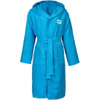 Arena ZEAL JR ROBE NEON BLUE-WHITE