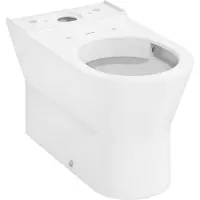 Hansgrohe EluPura Original S Stand-WC, für Spülkästen, horizontaler/vertikaler Abgang, AquaChannel Flush, 360x640mm, 60135450