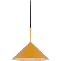 QAZQA Design-Hängeleuchte Gelb Dreieck - Triangolo