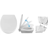 Gravidus WC-Sitz Duroplast Absenkautomatik Toilette