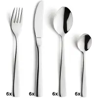 Amefa 24-tlg. Besteckset ATOS