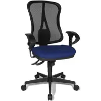 Topstar Bürostuhl Head Point SY, HE200 G26 Stoff blau, Gestell schwarz