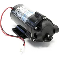 Wiltec Druckerhöhungspumpe 600 GPD (2300 l), Booster Pumpe 108 W für Umkehrosmoseanlage, Wasser Eingangsdruck 2 bar auf Ausgangsdruck 5 bar