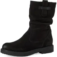 Tamaris Damen Stiefel Leder schwarz 39