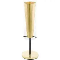 Eglo 97654, Schwarz, Gold, Stahl, Wohnzimmer, II, E27, 1 Glühbirne(n)