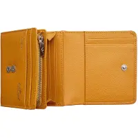 Golden Head Leder Geldbörse Madrid RFID Protect Zipped Billfold Coin Wallet Gamboge senfgelb