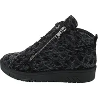 Waldlaufer H-Yuna Schnürstiefel Schwarz in Gr. 37.5