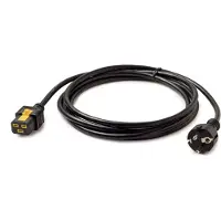 Schneider Electric Stromkabel, verriegelbar, C19 auf CEE/7 Schuko, 3,0 m