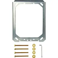GROHE Halterahmen komplett Messing für WC-Abdeckplatte chrom - 43215000