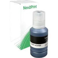 NexoPrint Druckerpatrone kompatibel zu Epson C13T03M140 111 schwarz EcoTank ET-M 3140 wLAN Epson ET-M 3140 Epson ET-M 2170 Epson ET-M 2140 Epson ET-M 2120