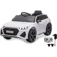 Jamara Ride-on Audi RS 6 weiß 12V 2,4GHz