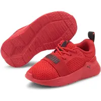 Puma Wired Run AC Kinder Sneaker high risk red/black 20