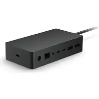 Microsoft Surface Dock 2, , Surface Pro (5th Gen) Surface Pro (5th Gen) with LTE Advanced Surface Laptop (1st Gen) Surface Pro..., Schwarz