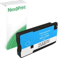 NexoPrint Druckerpatrone kompatibel zu HP F6U12AE 953 cyan OfficeJet Pro 8720 8719 8718 8715 8710