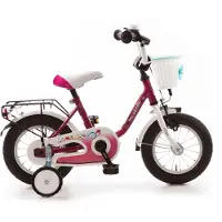 Bachtenkirch Kinderfahrrad My Dream 12,5 Zoll purpur weiß