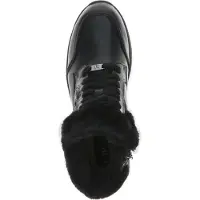 Caprice Damen Stiefelette Schnürboots Leder Zierreißverschluss 9-26105-43, Größe:37 EU, Farbe:Schwarz
