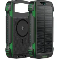 4smarts UltiMag, 20000 mAh, Lithium Polymer (LiPo), Quick Charge 3.0, Kabelloses Aufladen, 20 W, Schwarz, Grün