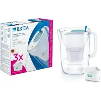 Brita Style, Spender-Wasserfilter, 2,4 l, Blau, Transparent