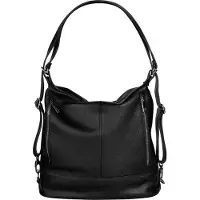 Samantha Look Cityrucksack echt Leder, Made in Italy