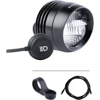Supernova E-Bike-Scheinwerfer MINI 3 PRO, E-25 schwarz, Tagfahr-/Fernlicht, 190 lx