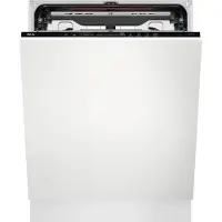 AEG FSK73768P, Voll integriert, Standardgröße (60 cm), Schwarz, Berührung, 1,6 m, 1,8 m