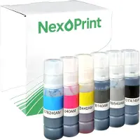 NexoPrint Druckerpatrone kompatibel zu Epson C13T07A140-B540 114LCLM mehrfarbig EcoTank ET-8550 Epson ET-8500