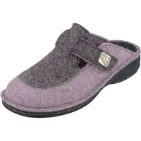 Finn Comfort Antholz Hausschuhe, Doublefilz, Lila, Wechselfußbett - Marken , Mehrfarbig